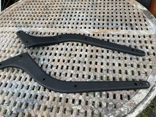 00-06 Harley Softail trem noturno traseiro para-lama apoio de suspensão capas preto enrugado comprar usado  Enviando para Brazil
