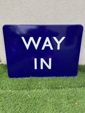 Vintage enamel way for sale  NORTHAMPTON