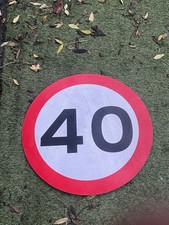 40mph riad sign for sale 40mph riad sign for sale  WATFORD