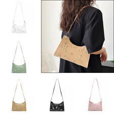 Bolsa de ombro feminina de renda floral bolsa hobo couro ecológico macio bolsa para meninas comprar usado  Enviando para Brazil
