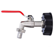 Cuve Robinet, Vanne Pour Cuve IBC Mauser 1000L,  Filetage 60x6, 61mm De Diamètre na sprzedaż  Wysyłka do Poland