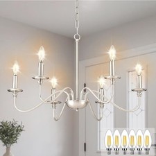 Farmhouse chandelier modern for sale  Iva