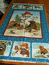 Piece tissu noel d'occasion  Naintré