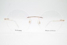 Usado, Brille Marc O Polo 500035 TITAN Gold Randlos Brillengestell eyeglasses Neu comprar usado  Enviando para Brazil