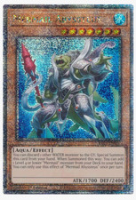 1-3X Mermail Abyssteus (Quarter Century Secret raro) RA03-EN007 Bonanza quase perfeito comprar usado  Enviando para Brazil