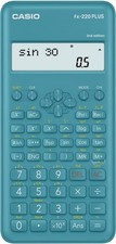 Kalkulator naukowy Casio FX-220PLUS-2-B, niebieski, zasilany bateryjnie , używany na sprzedaż  PL