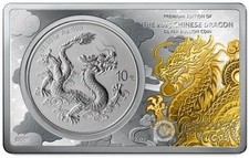 Dragon lingotto argento usato  Ciampino
