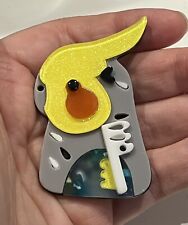 Cockatiel cockatoo abstract for sale  SUDBURY