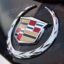 Chrome cadillac logo for sale  Black Diamond