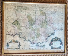 Rare carte vigueries d'occasion  Beaurepaire