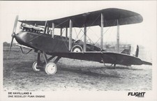 Usado, DE HAVILLAND 9 CARTÃO POSTAL FOTO REAL RPPC AIRCO DH.9 SIDDELEY PUMA ENGINE comprar usado  Enviando para Brazil