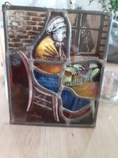 Magifique vitrail ancien d'occasion  Courtisols