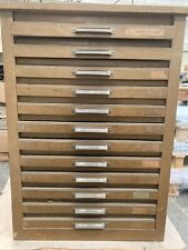 Cassettiera legno caratteri usato  San Mauro Torinese