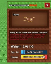 Używany, corrupted Dragonfly grow a garden na sprzedaż  PL