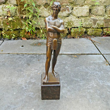 Bronze figur athlet gebraucht kaufen  Oberhausen