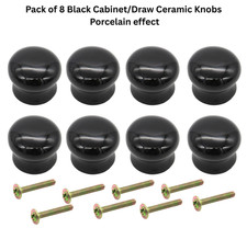 Black cabinet knobs for sale  LOUGHBOROUGH