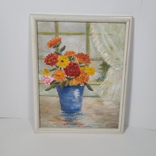 Original canvas floral for sale  Grand Rapids