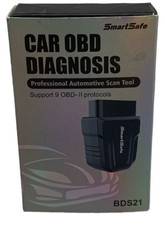 Smart Safe BDS21 Smart Bluetooth OBD2 ferramenta de diagnóstico profissional scanner automático, usado comprar usado  Enviando para Brazil