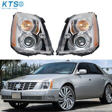 Farol para 2008-2011 Cadillac DTS HID/Xenon projetor cromado lado direito+esquerdo comprar usado  Enviando para Brazil