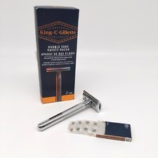 King gillette sicherheitsrasie gebraucht kaufen  Neustadt b.Coburg