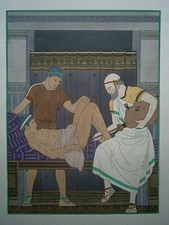 Rare gravure estampe d'occasion  Bonneuil-sur-Marne