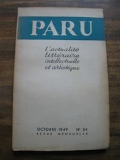 Revues paru 1949 d'occasion Revues paru 1949 d'occasion  Surgères