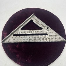 Usado, Vintage 1987 SWANSON Speed Square EUA - Alumínio 7" - Ferramenta de medição/enquadramento comprar usado  Enviando para Brazil
