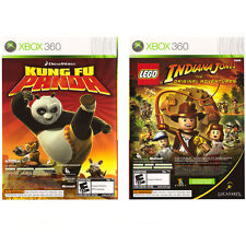 Lego Indiana Jones e Kung Fu Panda Back 2 Back Combo Pack Jogos Xbox 360, usado comprar usado  Enviando para Brazil