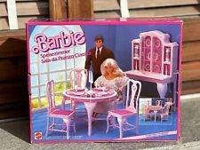 Barbie Dining Room Set Dreamhouse Furnitures Ref 9478 ITLAY exclusive European  comprar usado  Enviando para Brazil