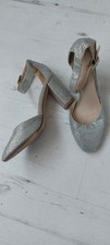 Silver crystal ankle for sale  ADDLESTONE