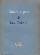 Lev tolstoj guerra usato  Milano