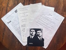 Reg kray orig for sale  FOLKESTONE