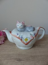 Petite théière chat d'occasion  Saint-Lambert-du-Lattay