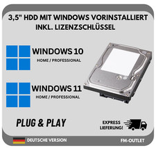 Hdd festplatte vorinstallierte gebraucht kaufen  Geseke