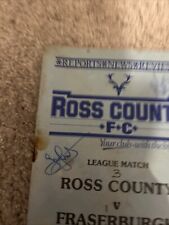 Ross county fraserburgh for sale  UK