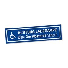 Achtung laderampe magnetschild gebraucht kaufen  Leipzig