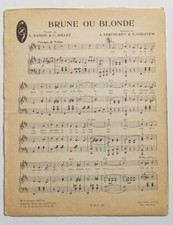 Partition vintage sheet d'occasion  Paris XI