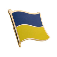 Ukraine flag enamel for sale  MAIDSTONE