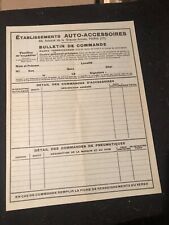 Affichette établissements aut d'occasion  Cuxac-Cabardès