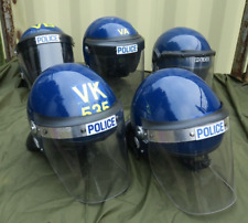 Police riot helmets for sale  GRANTHAM