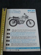 Foglio pubblicitario ducati usato  Santena