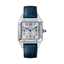 Relógio masculino Cartier Santos Dumont WGSA0086 edição limitada platina 46mm comprar usado  Enviando para Brazil