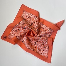 Vintage orange floral d'occasion  Expédié en Belgium