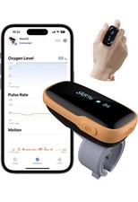 Oxímetro de pulso Vibeat WearO2 Bluetooth oxigênio no sangue medidor de frequência cardíaca - caixa aberta comprar usado  Enviando para Brazil