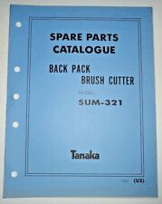 Tanaka sum 321 for sale  Elizabeth