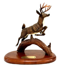 Hand carved buck for sale  Olney