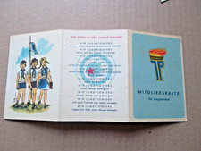 Ddr dokument pionierausweis gebraucht kaufen  Erfurt