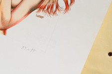 Luzzi illustrazione originale usato  Roma