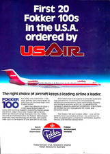 Usair fokker 100 for sale  USA