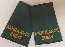 Woven ambulance crew for sale  CHORLEY